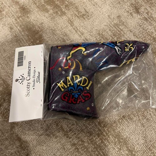 NEW IN BAG! 2022 Scotty Cameron Putter Headcover Mardi Gras Jester SOLD OUT!