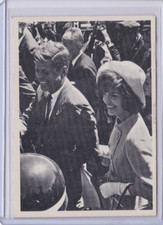 1964 Topps JFK #22 JFK & Jackie At Bogota (B1)