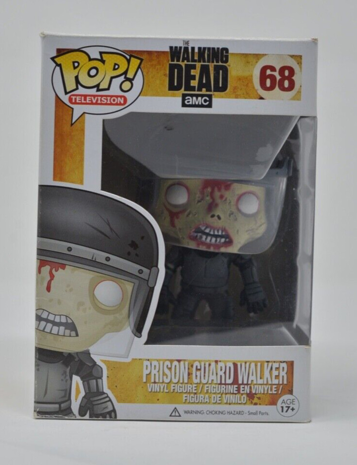 Figura De Vinilo Funko Pop De The Walking Dead Prison Guard Walker 68