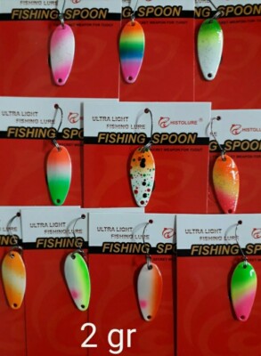 Cuillère Ondulante Histolure Trout Area Spoon 1,6gr - Leurre Spinning Truite Perche