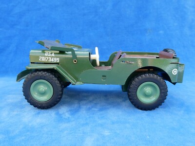 MIGNON Cute RARE ++ TOP ! JOUET ANCIEN Old toy - JEEP STYLE WILLYS N° 58