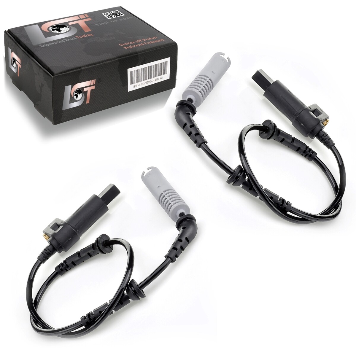 2x ABS Sensor Raddrehzahlgeber Front Left Legally For BMW 3er E46 Cabrio To 2002