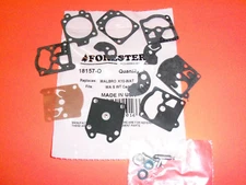 NEW FORESTER COMPLETE CARBURETOR KIT FITS WALBRO K10-WAT 18157 AH 6A