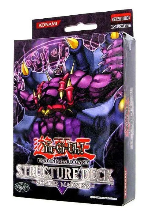 YuGiOh Zombie Madness Structure Deck 1st Edition SEALED (English