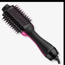 Revlon Pro Collection Salon One Step Hair Dryer & Volumizer Brush Black/Pink