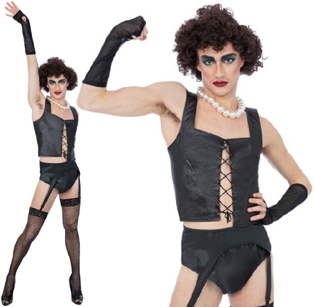 frank n furter costume green dress Green Mesh Padded Off Shoulder Ruched Dress Small main image 0