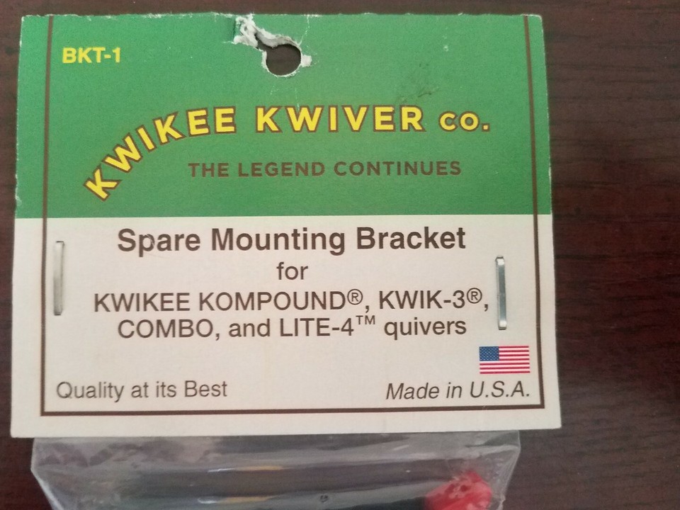 Vintage Kwikee Kwiver Co. Black & Brown 6 Arrow KS-P