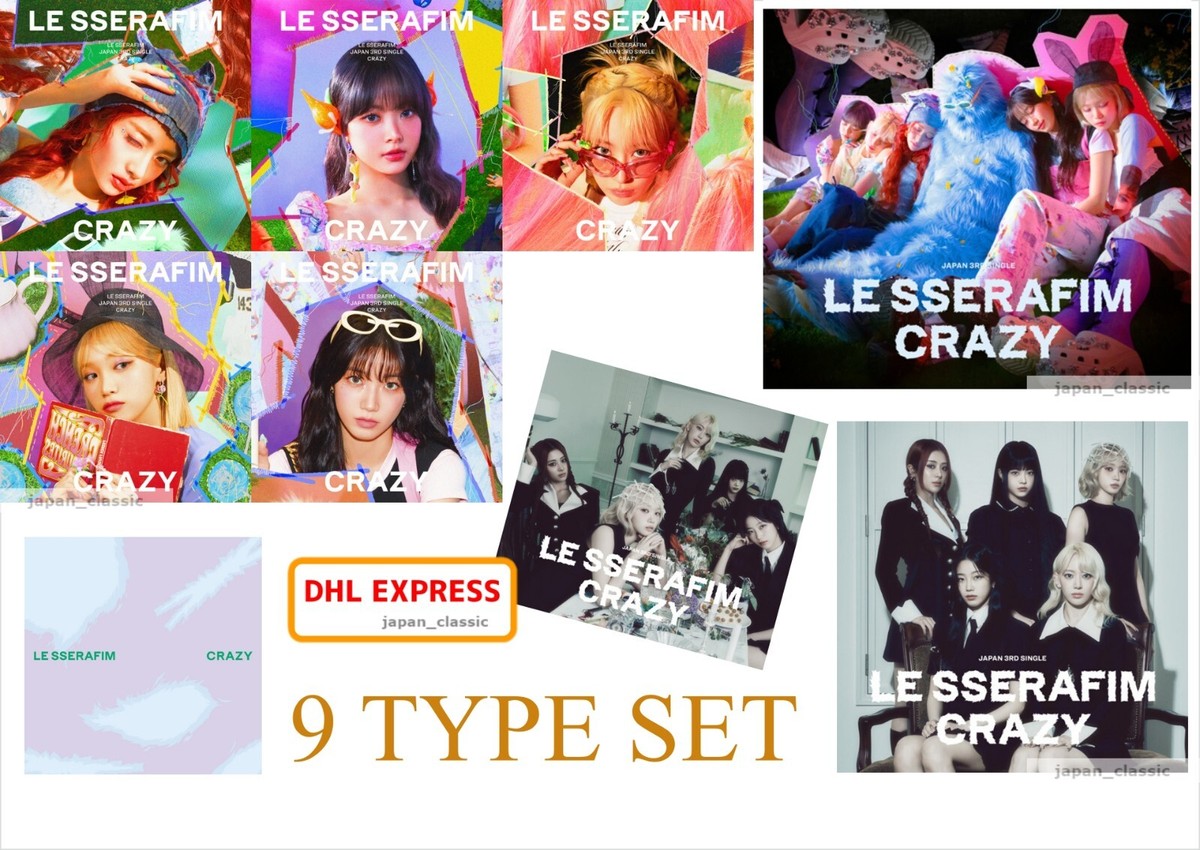 LE SSERAFIM ルセラ　crazy  CD ルセラフィム 4th Mini Album 'CRAZY' Single CD - LE SSERAFIM Official Store