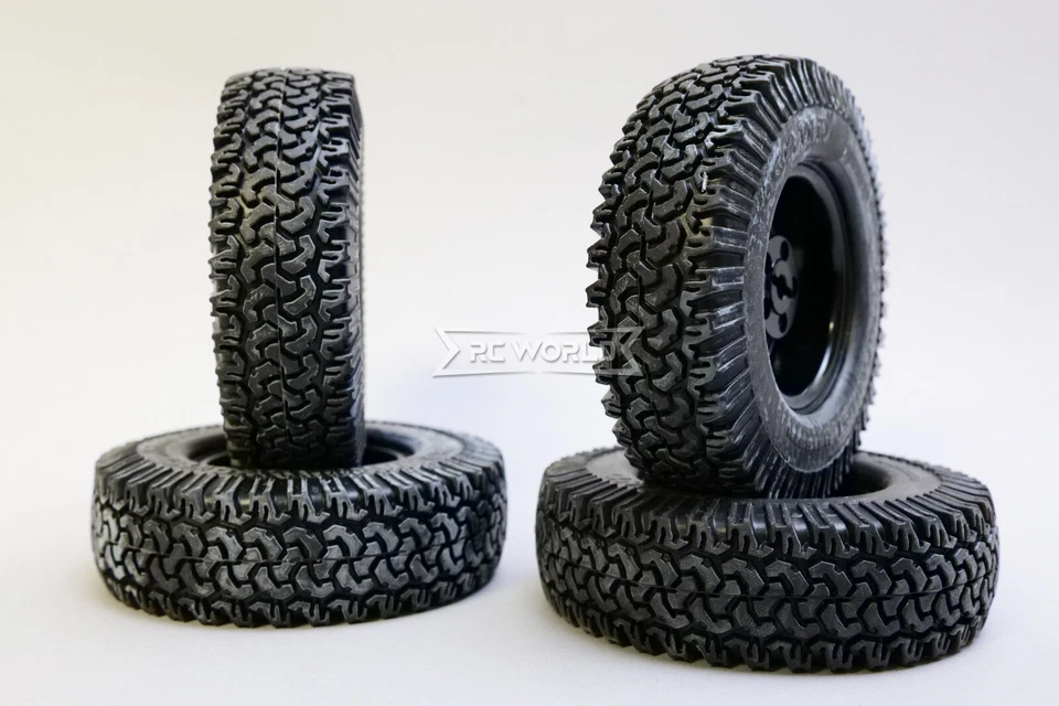 RC4WD Scale 1.9 Truck Metal Wheels 6 LUG Metal W/ DIRT GRABBER (4PCS) - Image 3 of 4