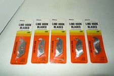 Vintage N.O.S. Allway LKB Linoleum Hook Blades New Extra Wide Hand Polished (25)