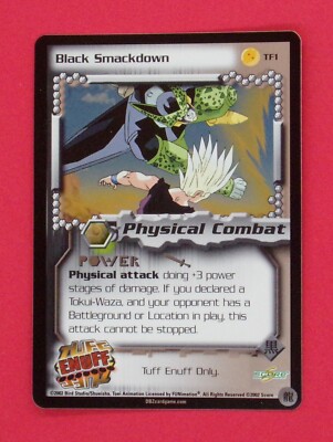 2002 Dragon Ball Z Cell Games Saga - Tuff Enuff - Pick Your Card