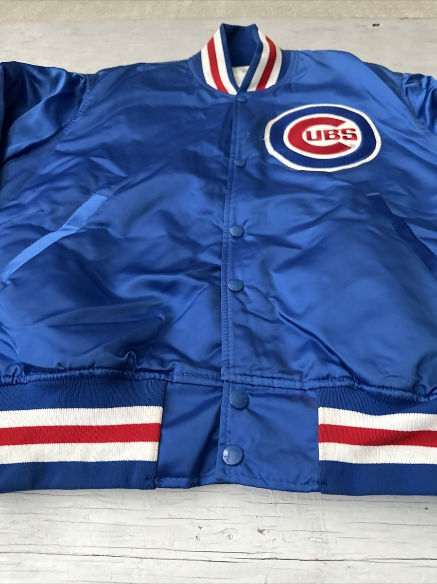 Vintage MLB NEW W/ Tags Chicago Cubs Starter Satin Jacket