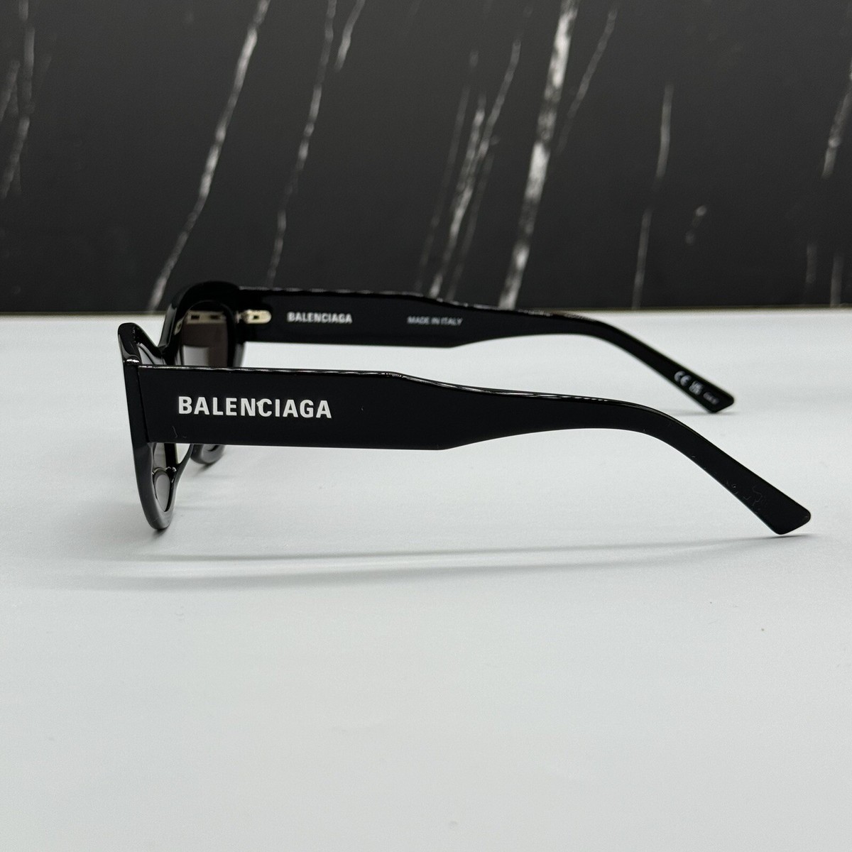 NEW BB0306S 001 BALENCIAGA BLACK CAT EYE WOMEN BALENCIAGA