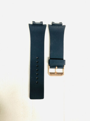 CAT WATCH STRAP, CAT, A1193 , BLACK STRAP ROSE GOLD BUCKLE, A11