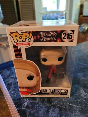 Funko Pop! Britney Spears Catsuit Red Oops I Did It Again Rocks IN STOCK Pop 215