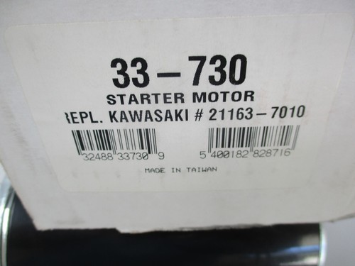 For Kawasaki 21163-7010 Electric Starter Motor in Oregon 33-730 - Picture 3 of 3