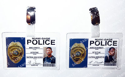 Bad Boys Detective Costume Prop Character Costume Fancy Dress ComicCon Book Day
