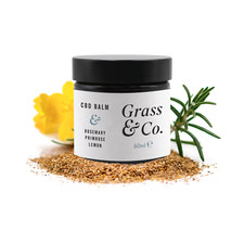 CBD Balm 300mg Calm Relaxation Zero THC Grass & Co 60ml UK Made