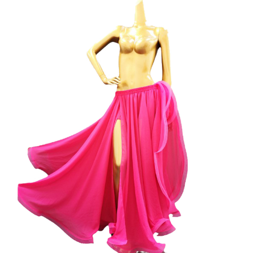Bellydancing Long Skirts Women Belly Dance Wrap Girls Costume Training Dress eBay