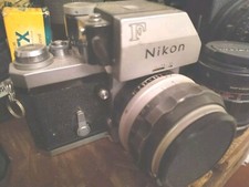 Nikon F Photomic 35mm SLR Film Camera with 50 mm F1:4  lens Kit Nikkor +7