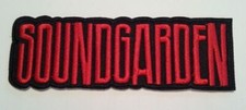 Soundgarden Embroidered Applique Patch~5 1/8" x 1 7/8"~Iron~Sew~Ships FREE
