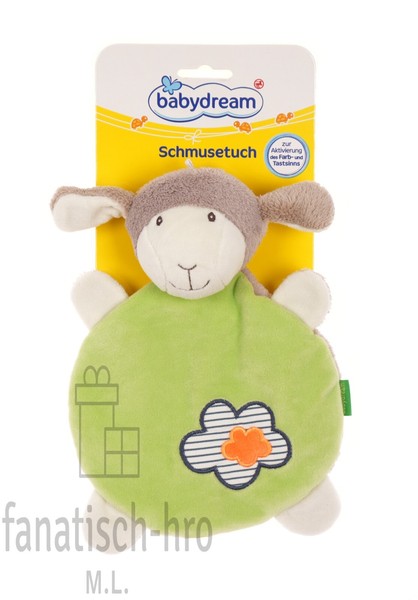 Babydream Schmusetuch Schaf GrüN Schnuffeltuch Kuscheltuch 366181 Rossmann Wolke-image