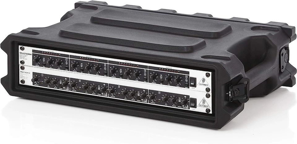 Gator Cases Pro Series Rotationally Molded 2U Rack Case with Shallow 13" Depth - Image 3 of 4