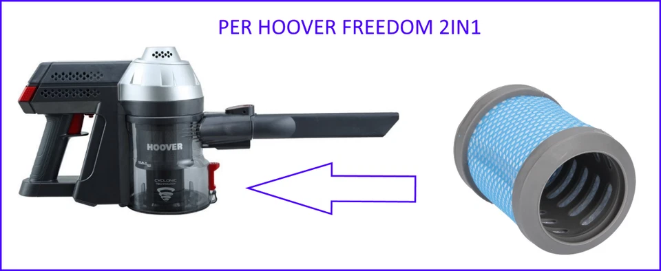 Filtro Ciclonico per Aspirapolvere HOOVER FD22RP Freedom 2in1 Ricambi Originali - Immagine 2 di 4