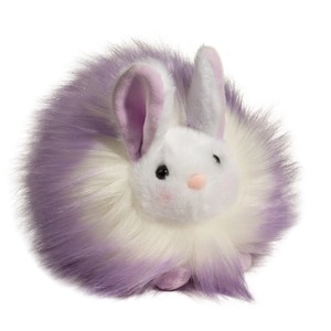 Douglas Cuddle Light Purple Puff Bunny Plush Stuffed Animal, 6