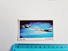 A-4 SKYHAWK STICKER AIRPLAIN STICKER STICKER VINTAGE 80s ORIGINAL