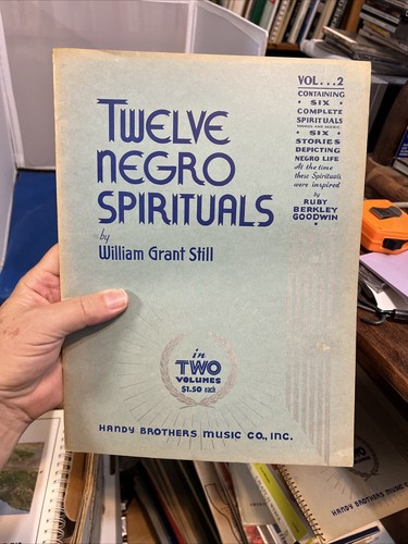 Twelve Negro Spirituals By William Grant Still In Two Volumes - Picture 11 of 14
