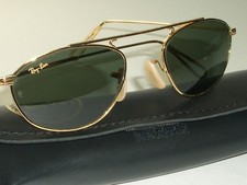 VINTAGE RAY BAN W2003 STUNNING CLASSIC METALS GOLD PLATED AVIATOR SUNGLASSES