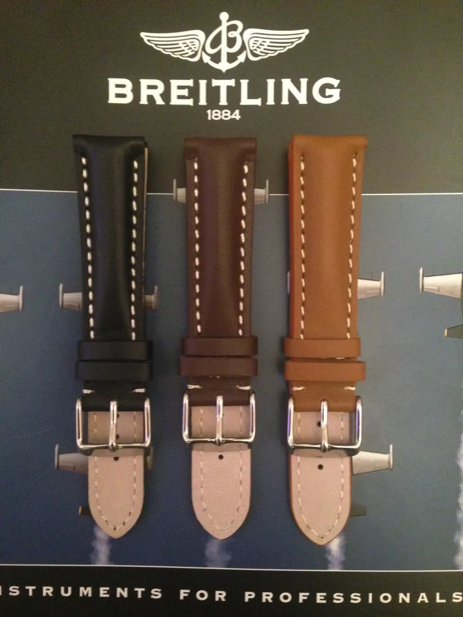 Breitling crocodile strap cheap