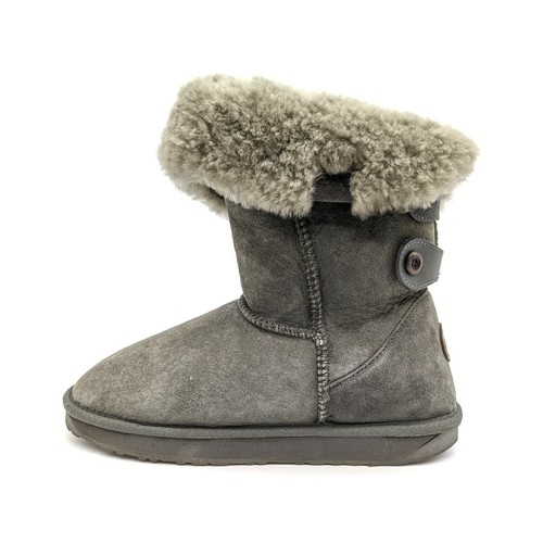 Emu Australia Alba Gray Shearling Lined 