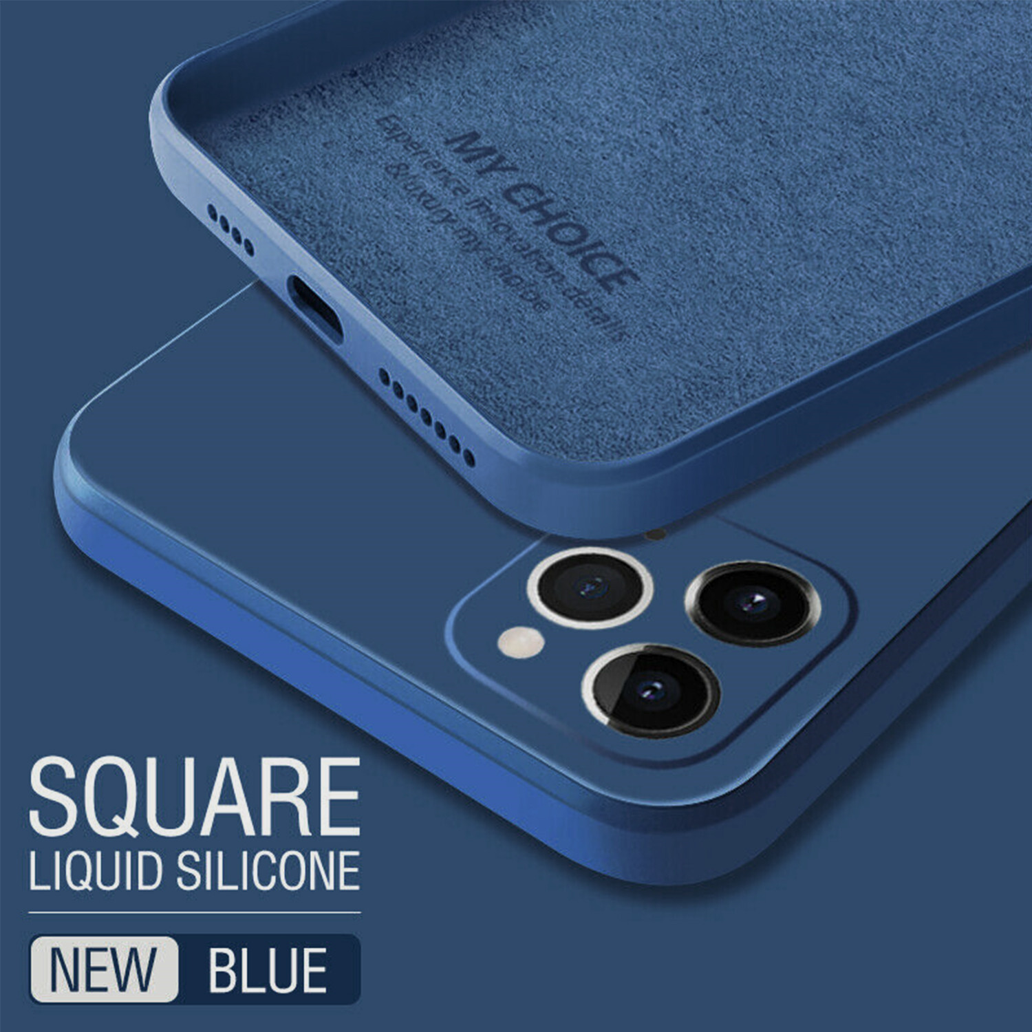 Liquid Silicone Soft Phone Case Cover For iPhone 15 14 Pro Max 13 12 11 ...