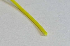 RiteAV 10M 0.9mm Yellow Fiber Optic Cable Bulk Raw Furcation Tubing Jacketing