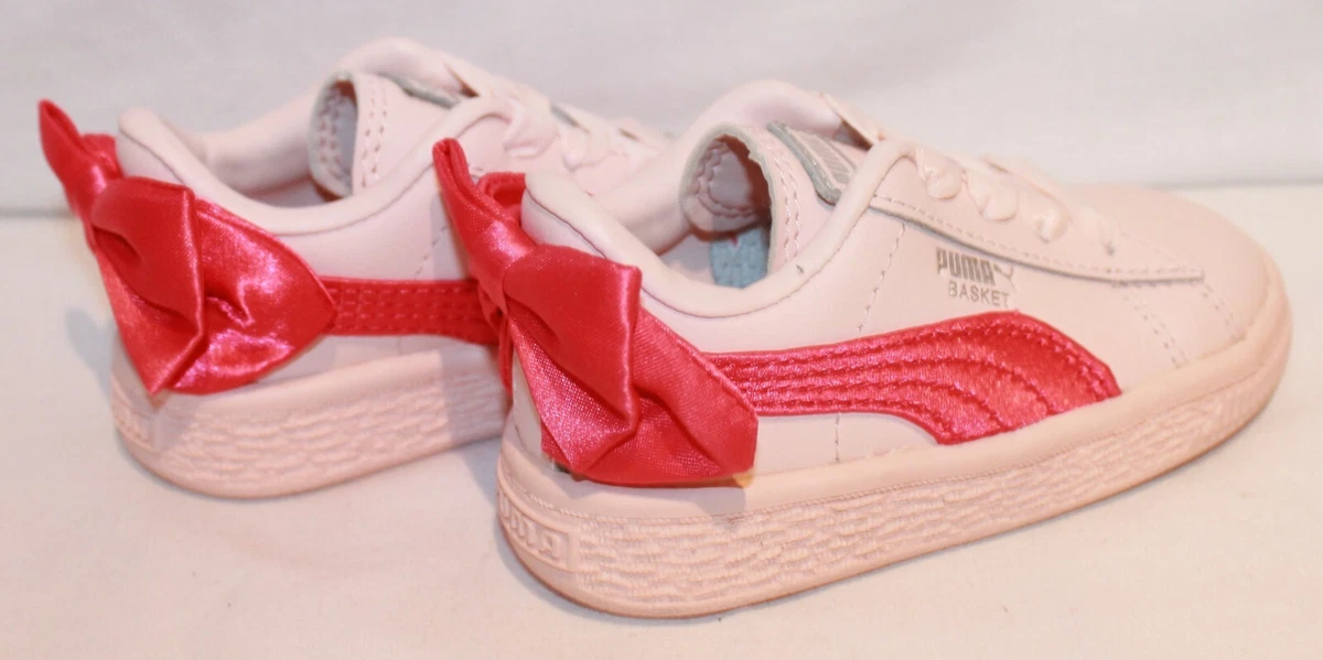 Toddler puma cheap basket bow