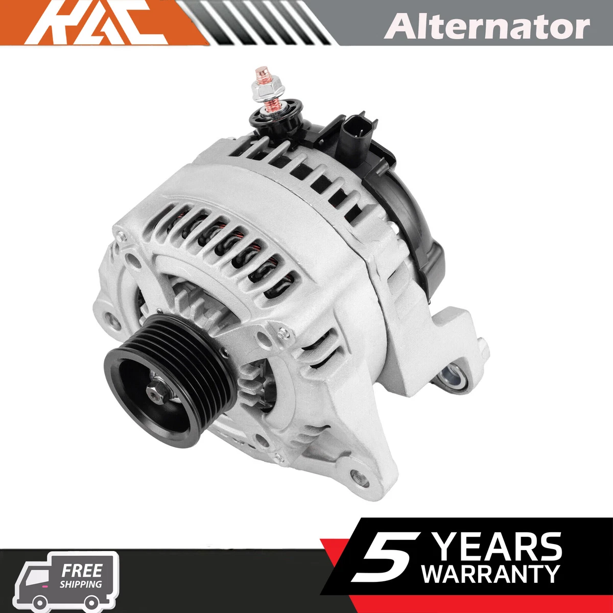 SCITOO 220Amp Alternator For 2013-2022 Ram 2500/3500 6.7L L6 - Replaces 4801313AD, 11379