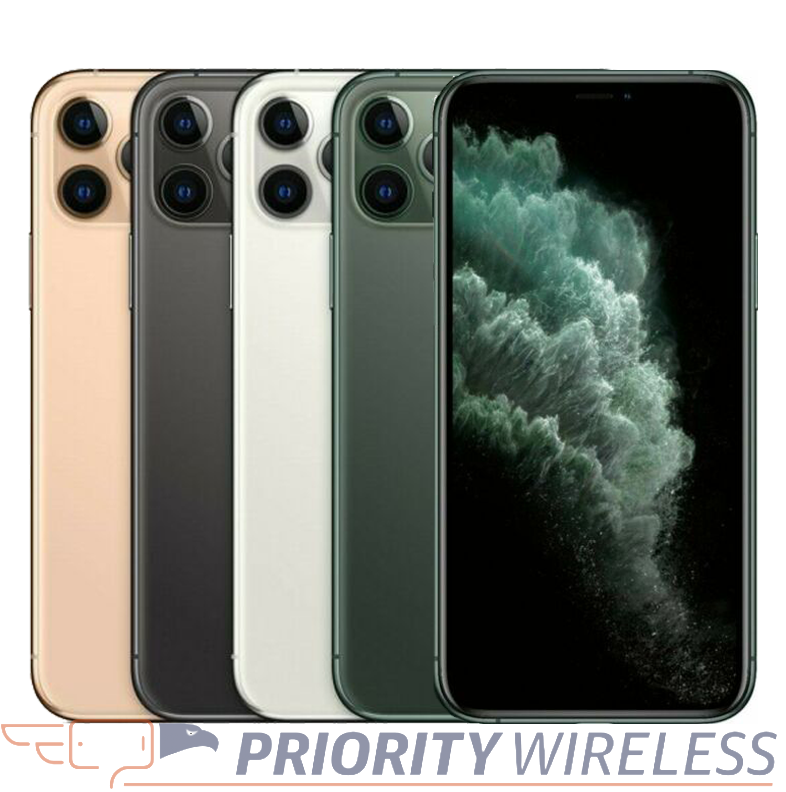 Apple iPhone 11 Pro Max A2161 64/256/512GB AT&T Verizon T-Mobile