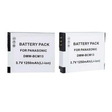 2xBattery DMW-BCM13e DMC- FOR Panasonic TZ70 TZ40 TZ41 TZ60 TZ61 TZ55 TZ56