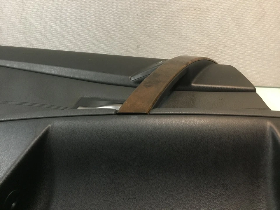 04-07 BMW E60 530i 530xi Sedán Interior Puerta Trasera Izquierda Panel de moldura OEM E P Foto 2 de 4