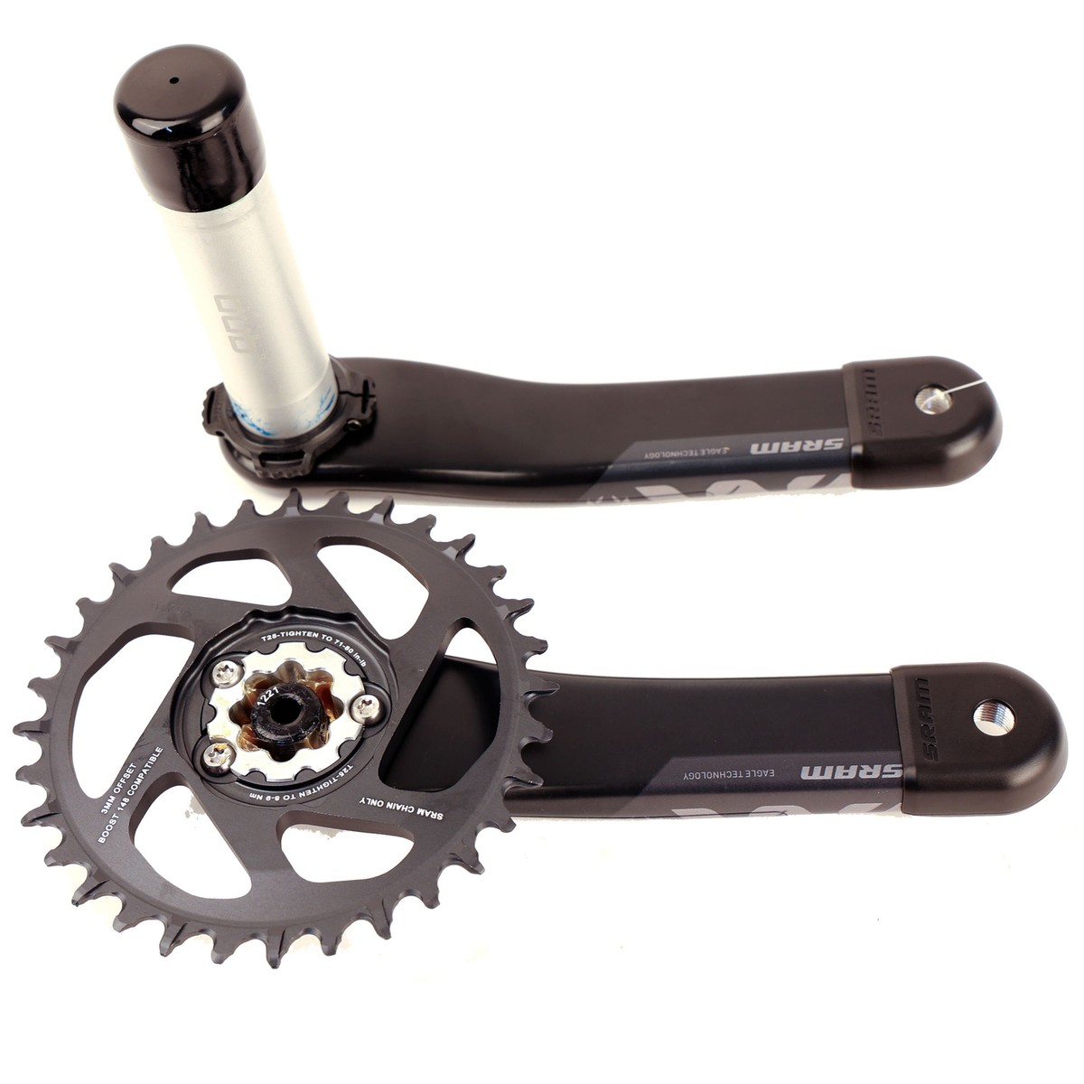 SRAM XX1 Eagle Crankset / Boost 148 / DUB / 12-Speed / 52mm SRAM XX1 Eagle Crankset / Boost 148 / DUB / 12-Speed / 52mm