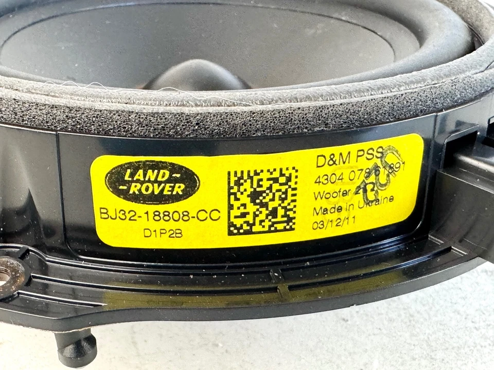 12-19 RANGE ROVER EVOQUE PUERTA LATERAL DERECHA O IZQUIERDA AUDIO SONIDO ALTAVOZ TWEETER OEM Foto 3 de 3