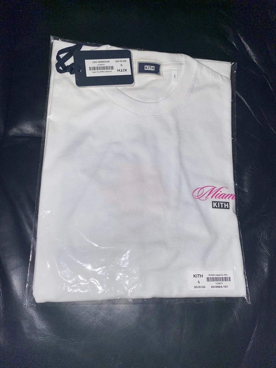 KITH MIAMI STORE EXCLUSIVE TEE. SOUTH BEACH LIMITED EDITION SZ S