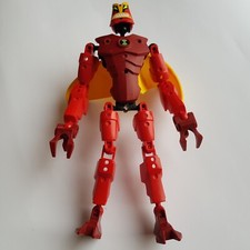 LEGO #8158 Ben 10 Jet Ray Alien Force juguete figura de acción capa roja amarilla retirada