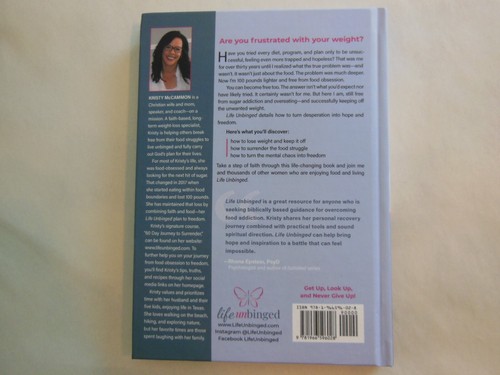 Life Unbinged: Faith-Filled Freedom from Food Obsession by Kristy McCammon 2024 - Picture 3 of 6