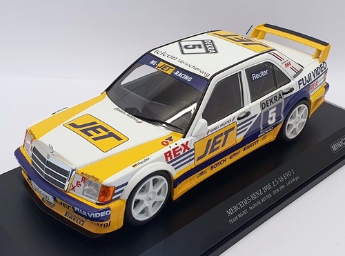 Minichamps 1/18 Scale 155 893605 -Mercedes Benz 190E 2.5-16 EVO 1 #5 Team MS-Jet - Bild 5 von 8