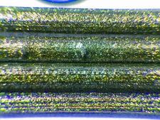 1/4 lb Devardi Glass Lampwork Emerald Aventurine Rods