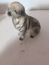 Hagen Renaker English Sheep Dog Figurine Vintage  Ceramic