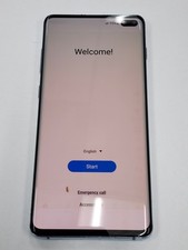 DEFECTIVE - Samsung Galaxy S10+ - Blue - 128 GB - GSM Unlocked - 12725